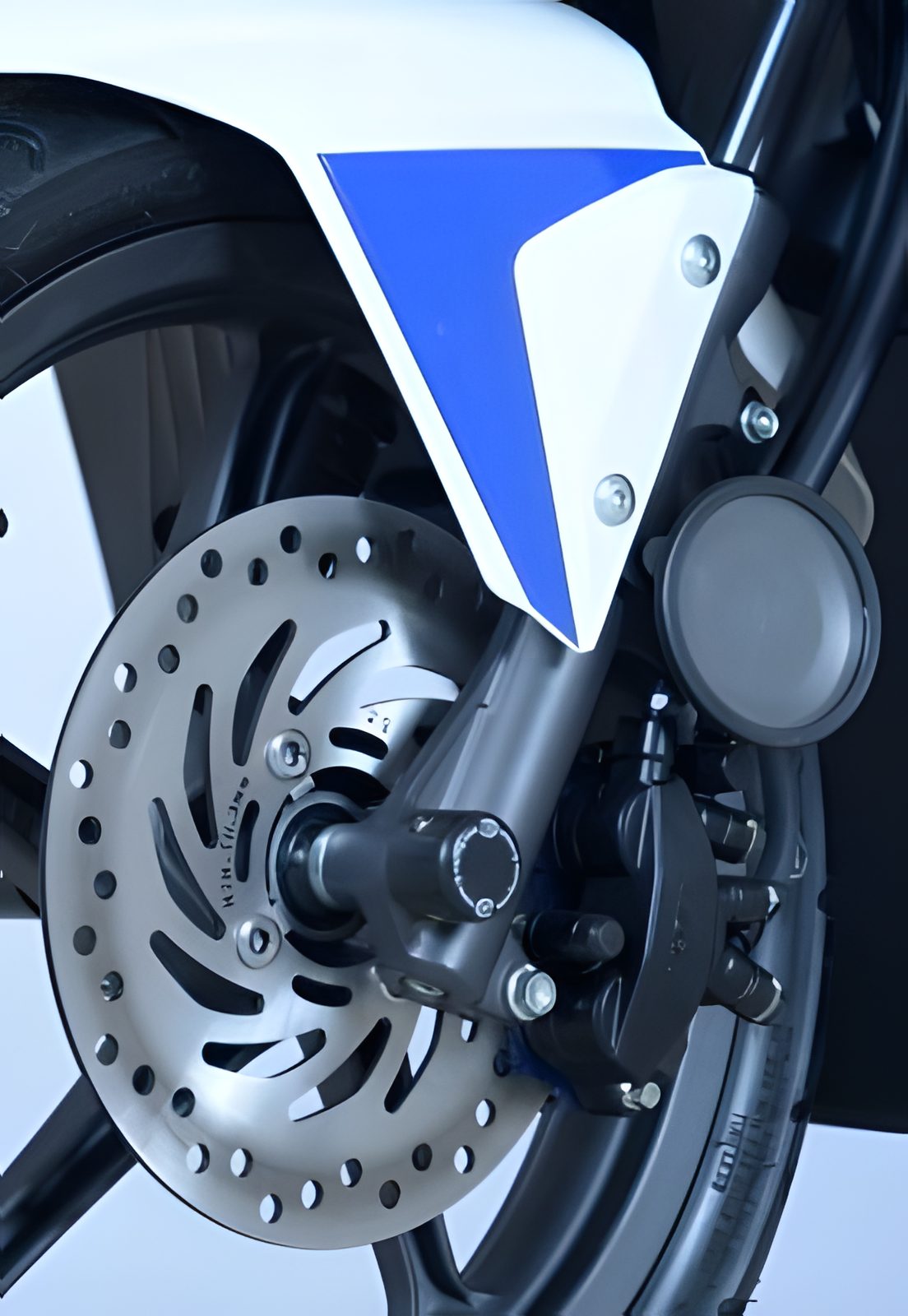 PROTEZIONI PERNO FORCELLA ANTER. COPPIA R&G PER HONDA NSC 50R 2013 > 2015 NERO