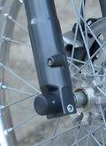 PROTEZIONI PERNO FORCELLA ANT. COPPIA R&G PER RIEJU MARATHON 125 ALL YEARS NERO