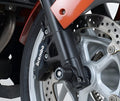 PROTEZIONI PERNO FORCELLA COPPIA R&G PER BMW F 800 GT 2013 > 2018 NERO FP0141BK
