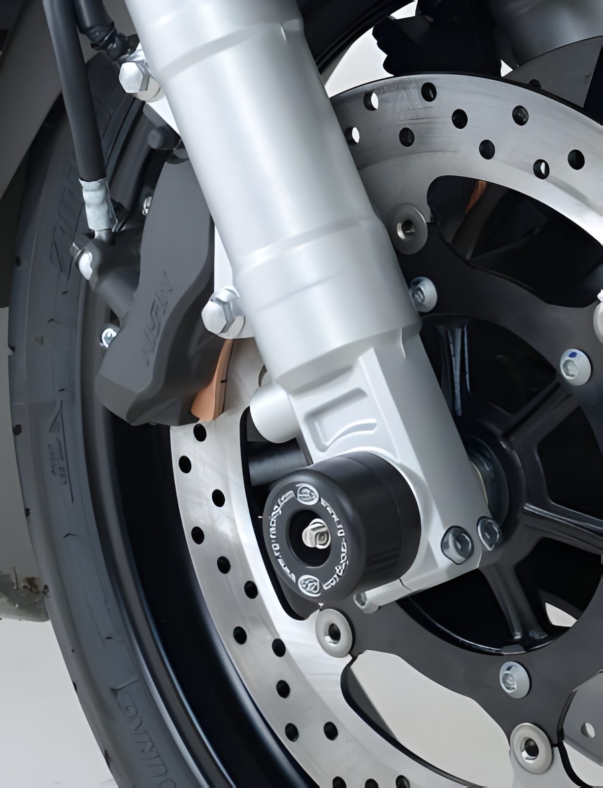 PROTEZIONI PERNO FORCELLA ANTER. COPPIA R&G PER YAMAHA FJR 1300 2006 > 2018 NERO