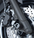 PROTEZIONI PERNO FORCELLA ANT. COPPIA R&G PER YAMAHA X-MAX 400 2013 > 2014 NERO