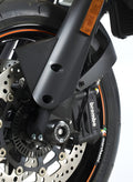 PROTEZIONI PERNO FORCELLA COPPIA R&G PER KTM 690 SMCR 2012 > 2018 NERO FP0148BK