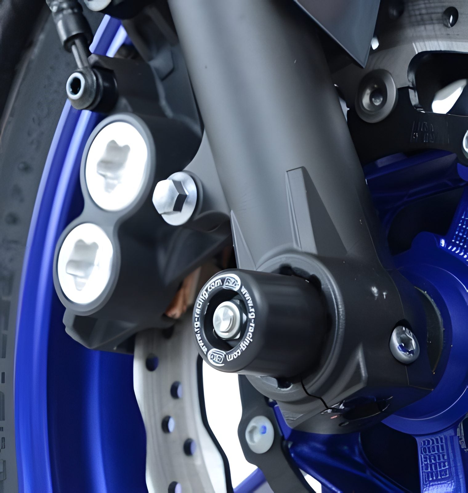 PROTEZIONI PERNO FORCELLA COPPIA R&G PER YAMAHA MT-07 MOTO CAGE 2015 > 2018 NERO