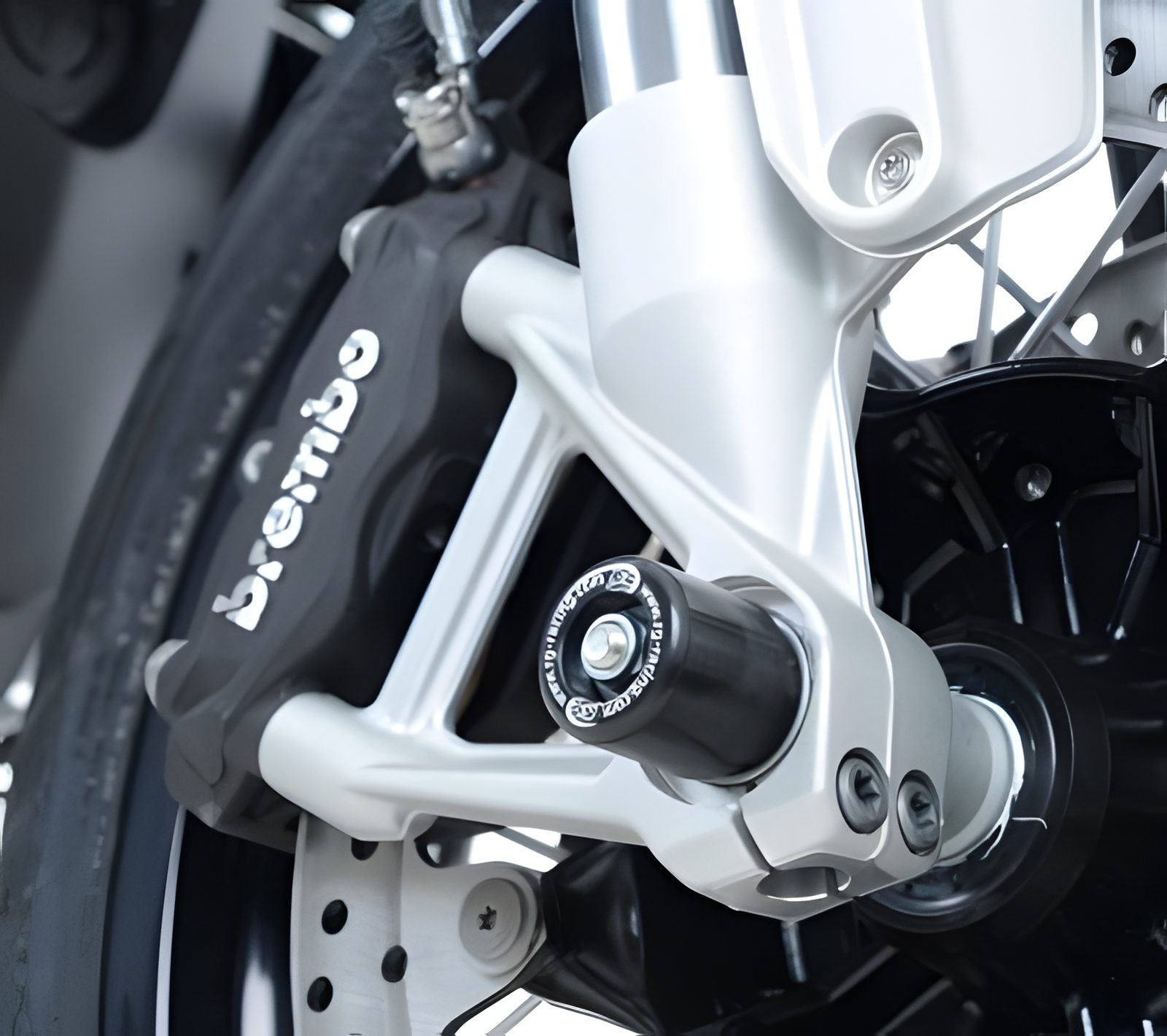PROTEZIONI PERNO FORCELLA COPPIA R&G PER BMW R NINE T 2014 > 2018 NERO FP0155BK