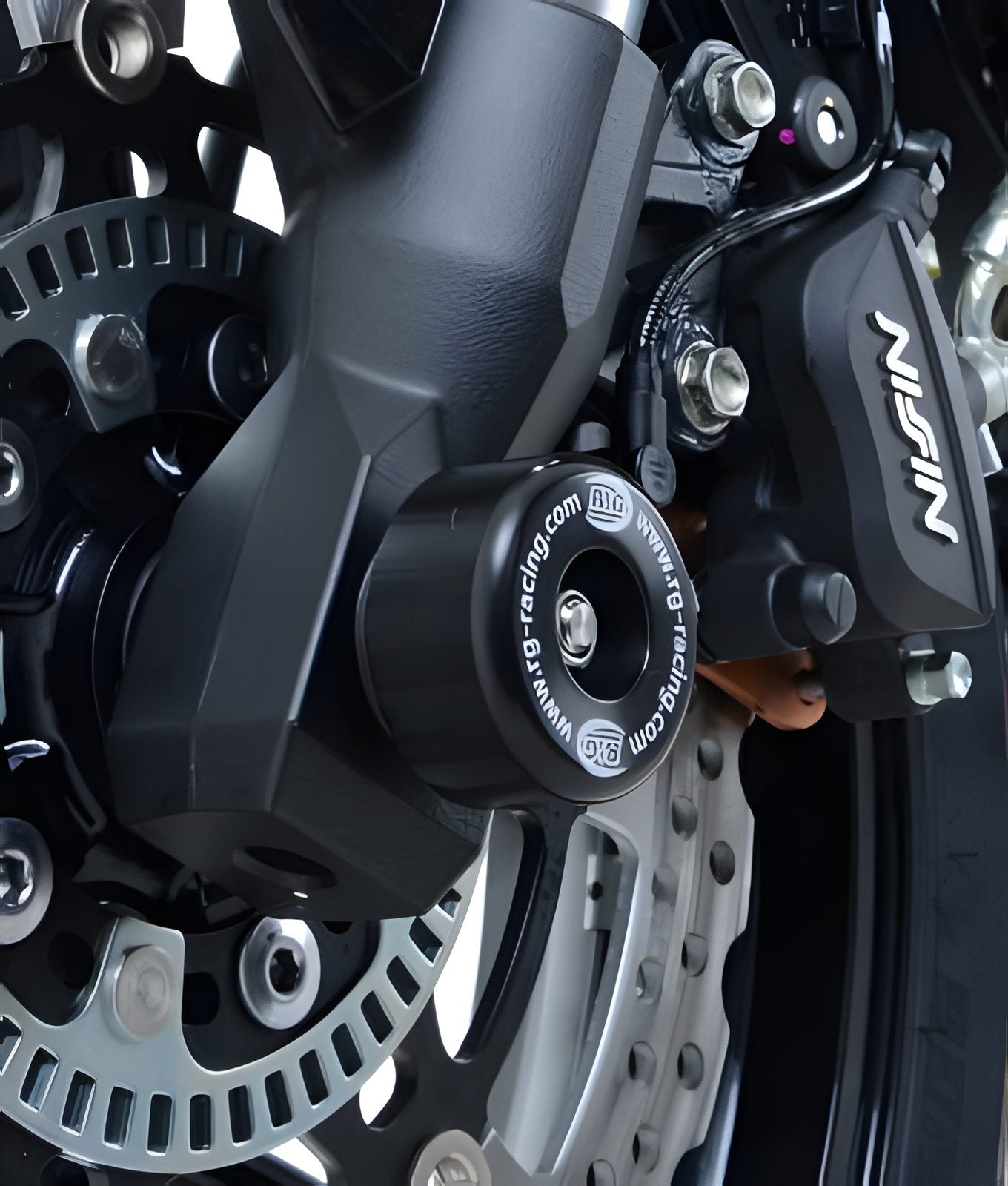 PROTEZIONI PERNO FORCELLA ANTER. COPPIA R&G PER KAWASAKI VERSYS 650 2015 > 2024
