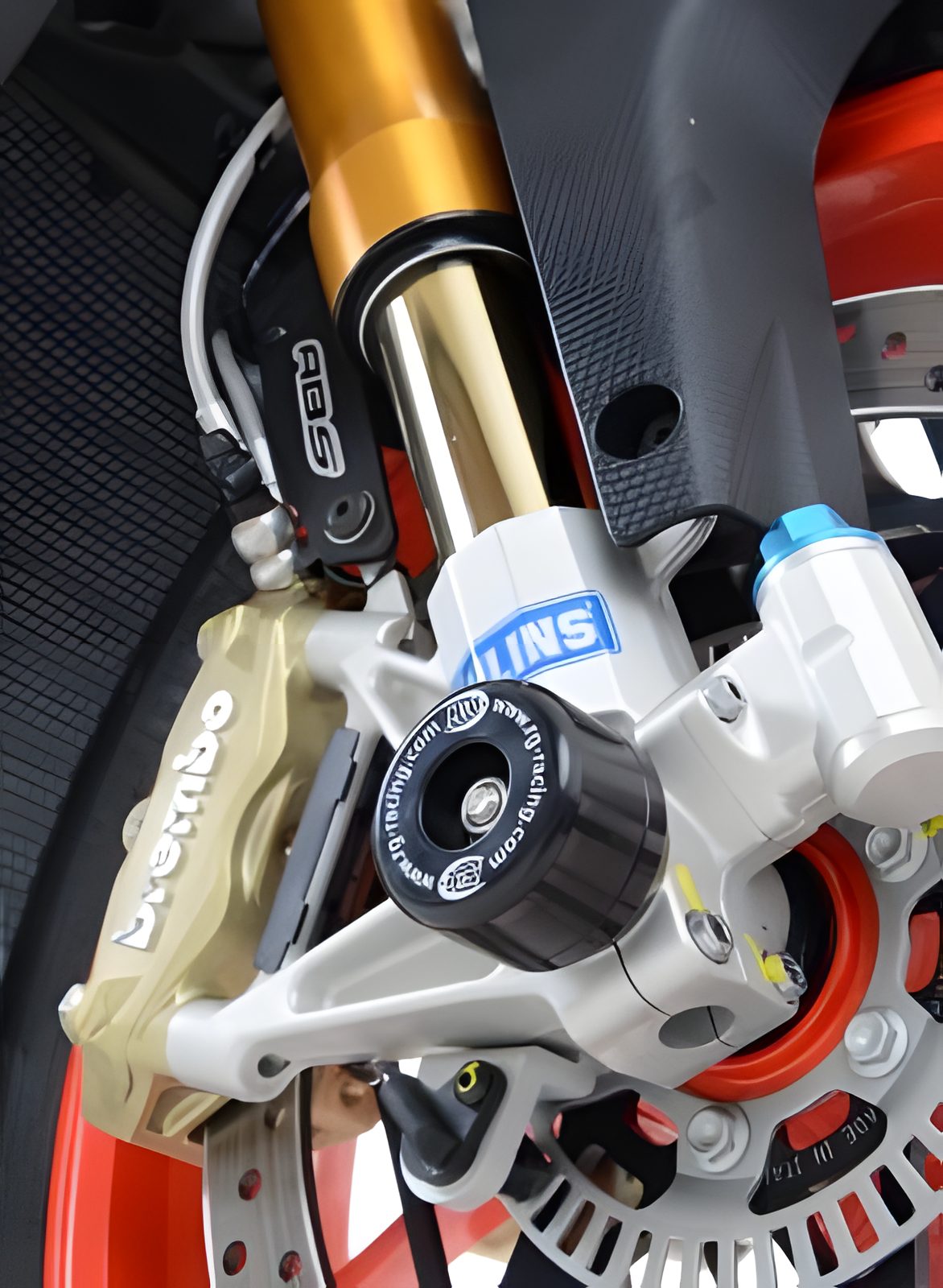 PROTEZIONI PERNO FORCELLA COPPIA R&G PER APRILIA TUONO V4 1100 2015 > 2018