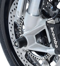 PROTEZIONI PERNO FORCELLA COPPIA R&G PER BMW R NINE T URBAN GS 2017 > 2023 NERO