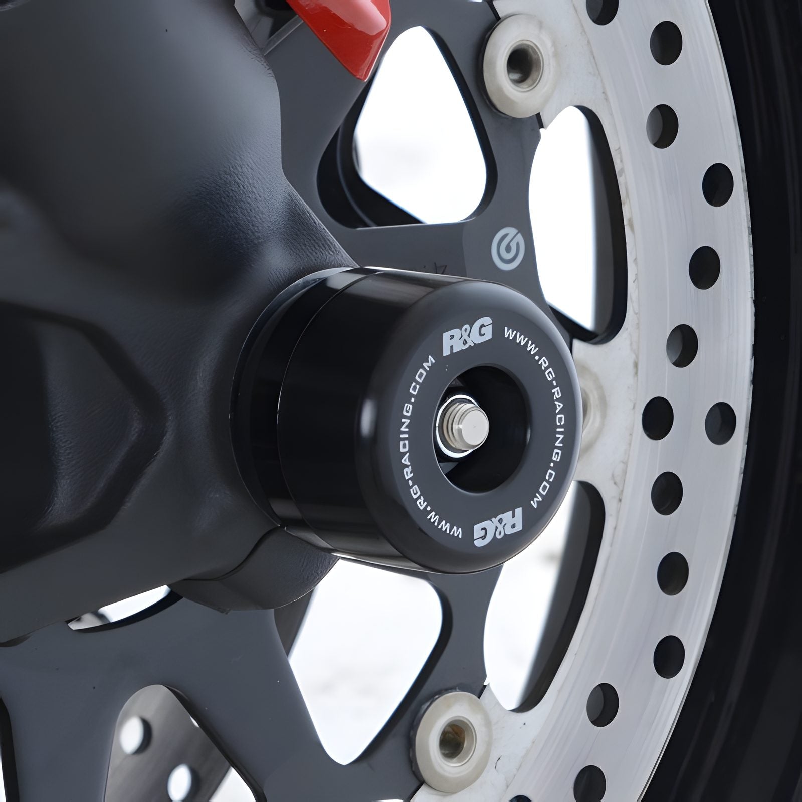 PROTEZIONI PERNO FORCELLA COPPIA R&G PER DUCATI HYPERMOTARD 950 RVE 2021 > 2025