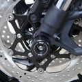 PROTEZIONI PERNO FORCELLA ANT. COPPIA R&G PER SUZUKI GSX-S 950 2021 > 2025 NERO