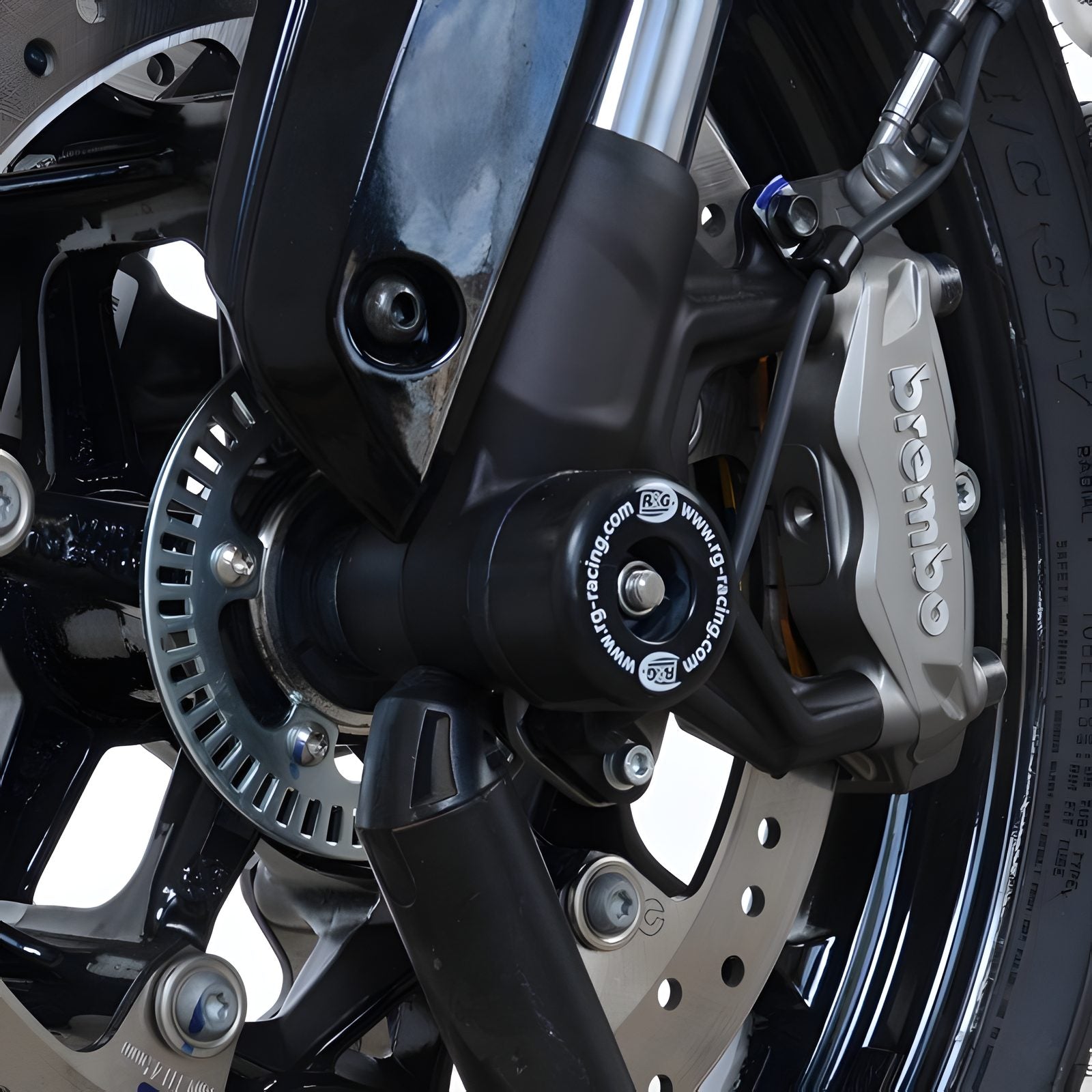 PROTEZIONI PERNO FORCELLA COPPIA R&G PER INDIAN FTR 1200/ S 2019 > 2025 NERO