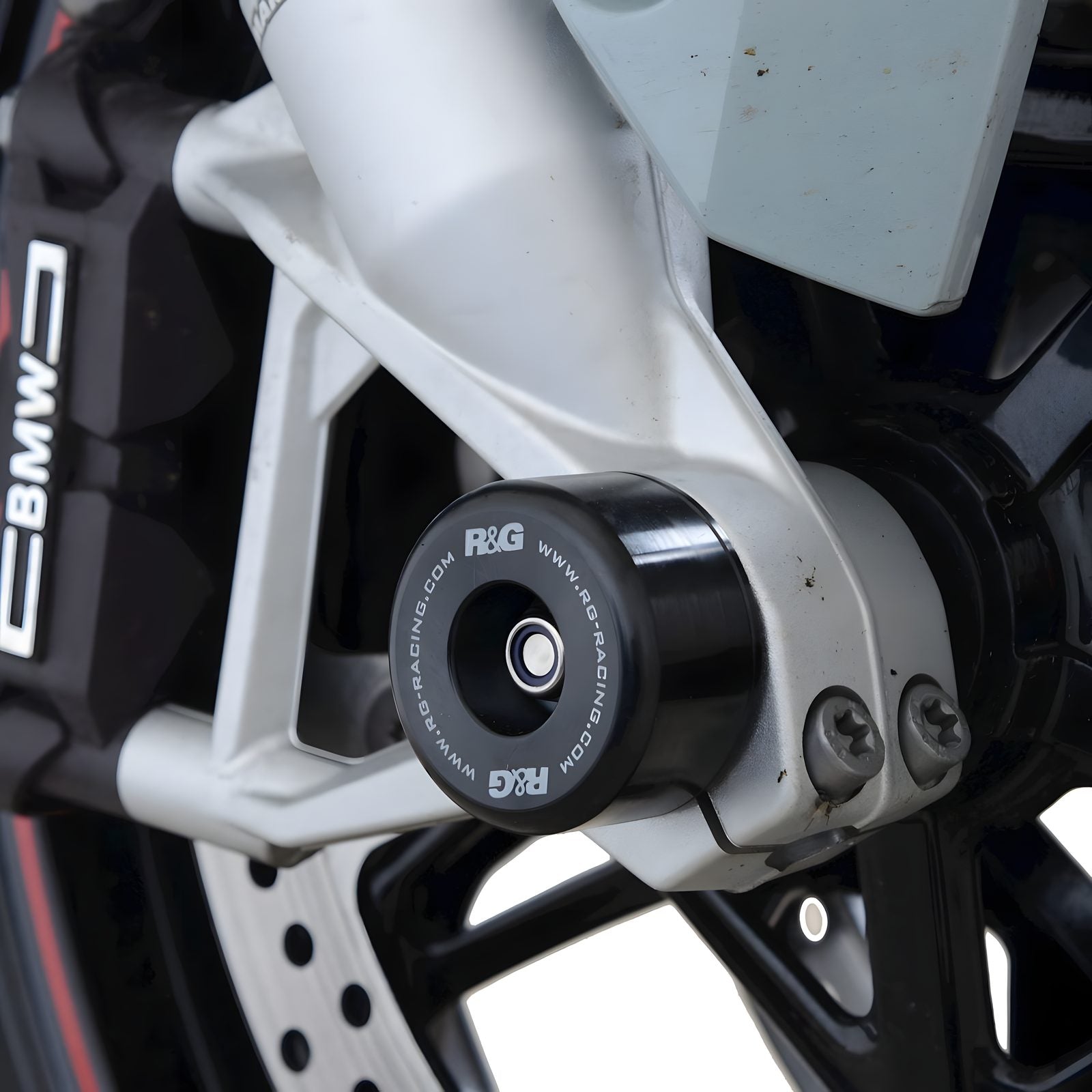 PROTEZIONI PERNO FORCELLA ANTER. COPPIA R&G PER BMW S 1000 XR 2020 > 2025 NERO