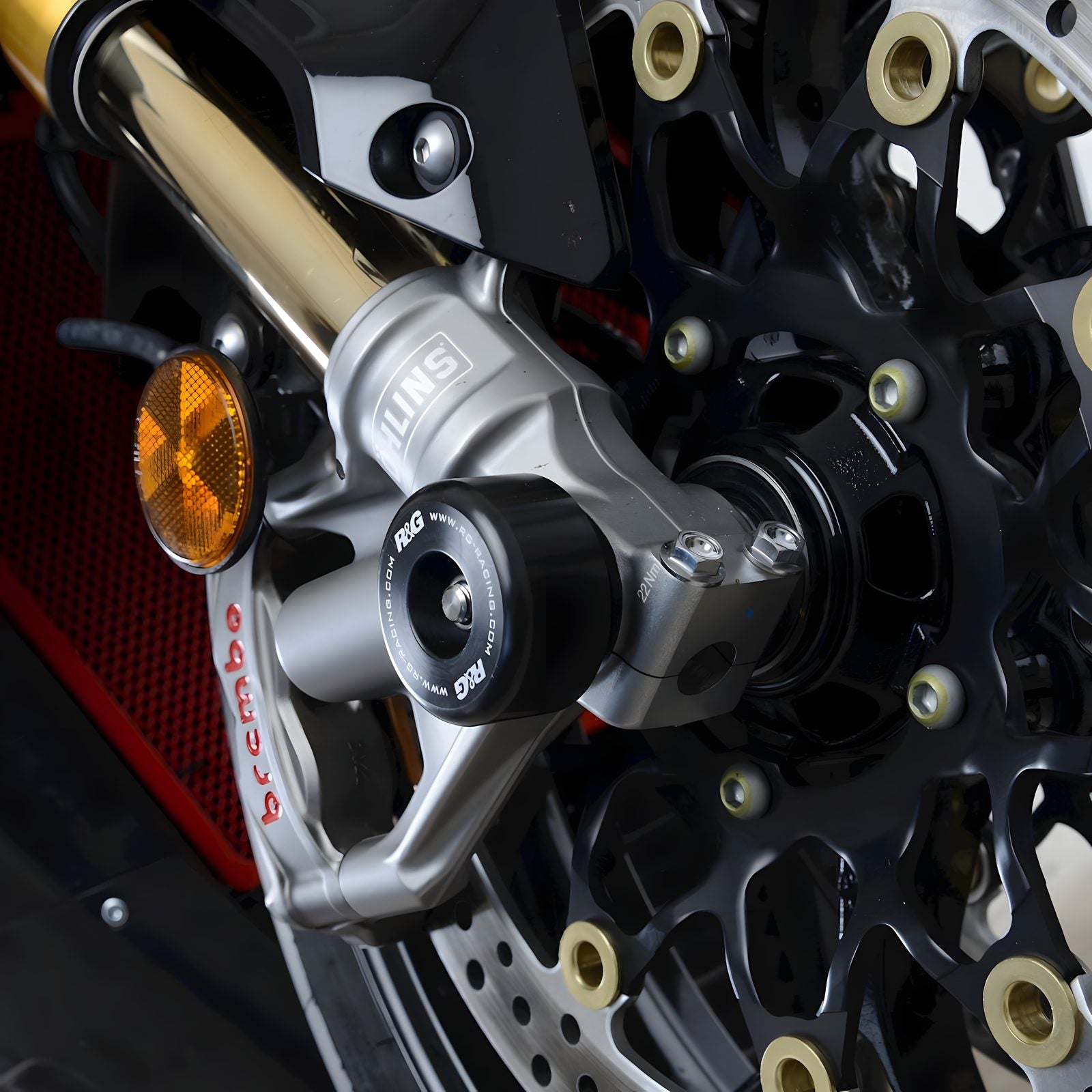 SLIDERS FORCELLA COPPIA R&G PER HONDA CBR 1000RR-R FIREBLADE / SP 2020 > 2025
