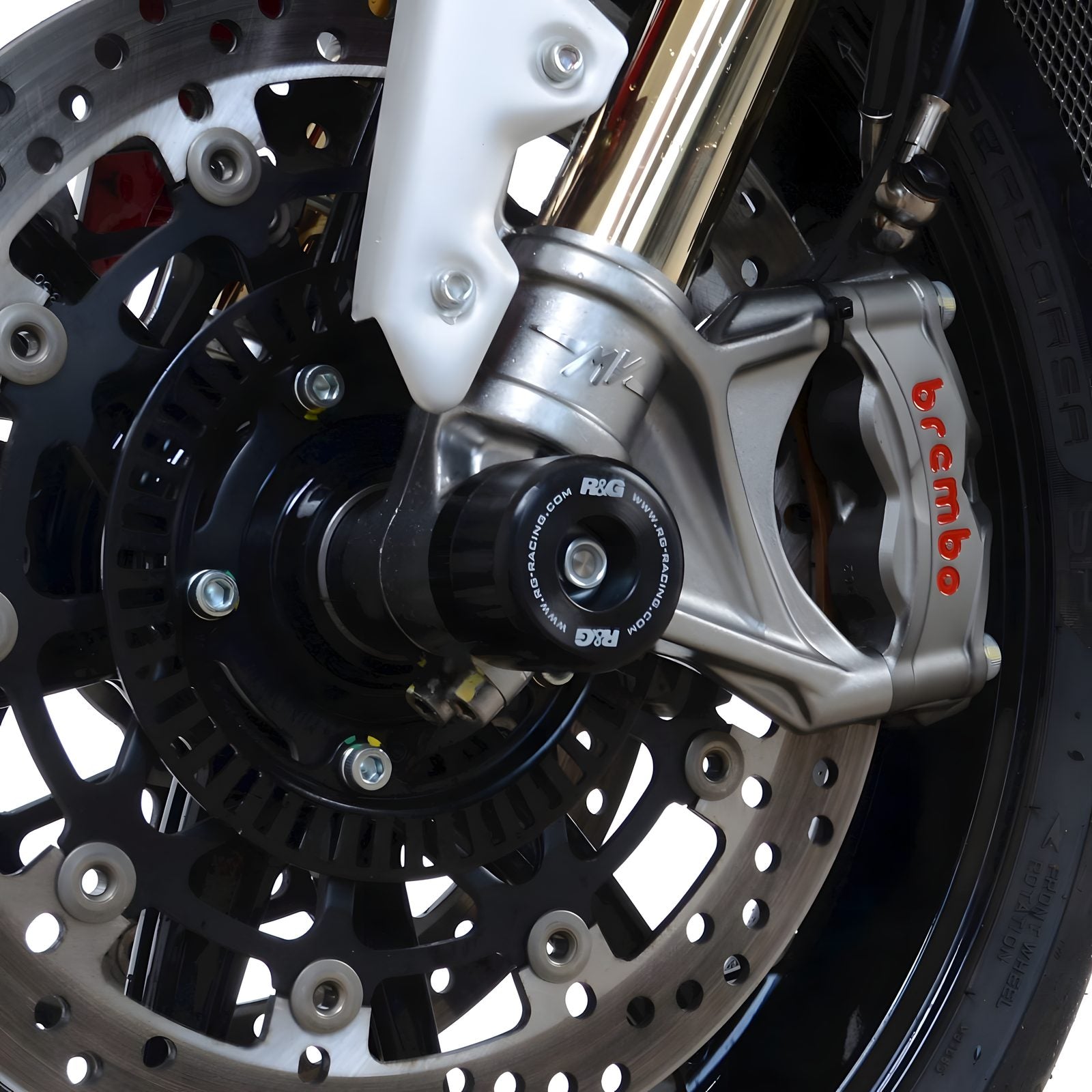 PROTEZIONI PERNO FORCELLA ANTERIORE COPPIA R&G PER MV AGUSTA BRUTALE 1000RR 2020