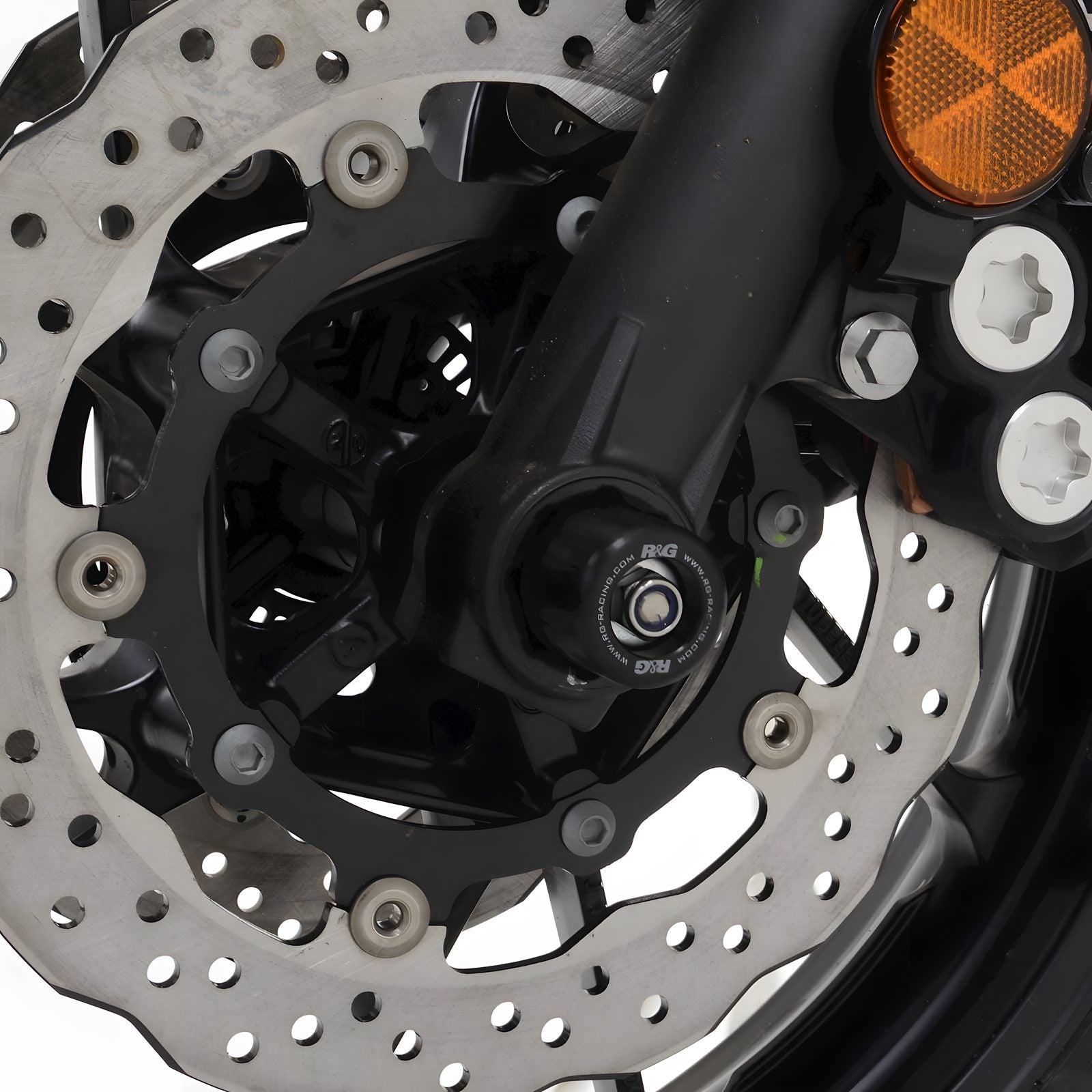 PROTEZIONI PERNO FORCELLA ANTER. COPPIA R&G PER YAMAHA XSR 700 2022 > 2025 NERO