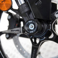 PROTEZIONI PERNO FORCELLA COPPIA R&G PER HUSQVARNA VITPILEN 401 2024 > 2025 NERO