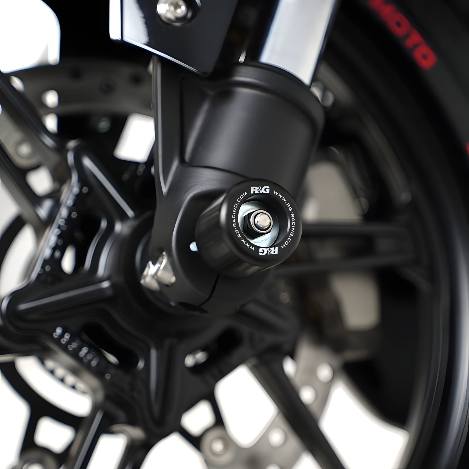 PROTEZIONI PERNO FORCELLA ANTER. COPPIA R&G PER CFMOTO 450 SR / SS 2023 > 2024