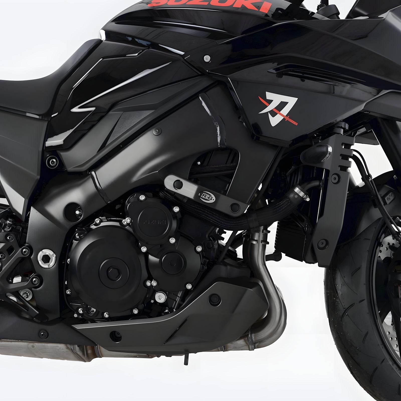 PROTEZIONI TELAIO R&G PER SUZUKI GSX-S 1000 FA 2015 > 2020 NERO FSK0005BK