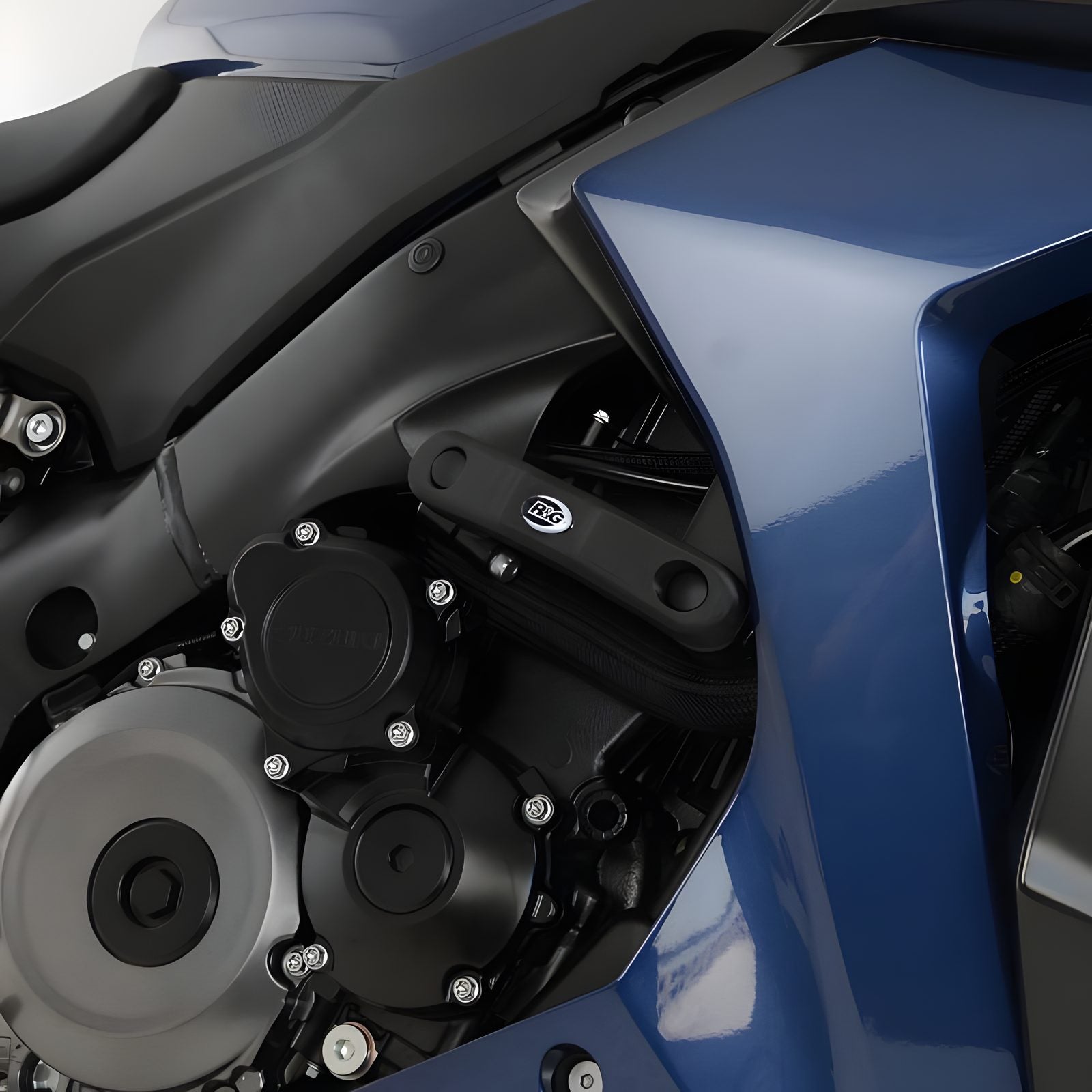 PROTEZIONI TELAIO R&G PER SUZUKI GSX-S 1000 GT 2022 > 2025 NERO FSK0008BK