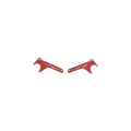 FORCHETTE PER CAVALLETTI A RULLI IN ALLUMINIO INDIPENDENTI LIGHTECH COMPATIBILE PER YAMAHA MT 10 2016 > 2022 COPPIA ROSSO FTEYA007ROS