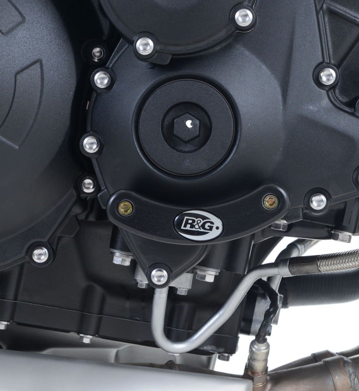 R&G PROTEZIONE CARTER PER TRIUMPH SPEED TRIPLE RS 2018 > 2020 S. NERO ECS0021BK
