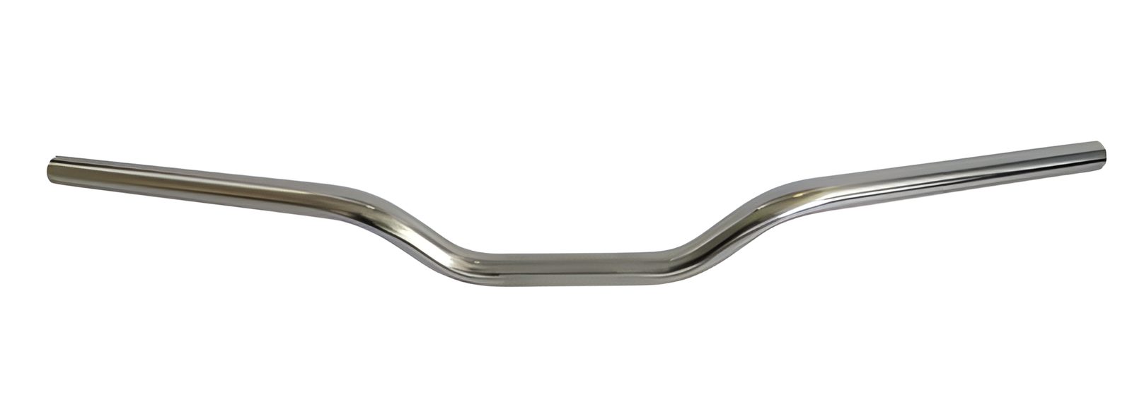 MANUBRIO IN ACCIAIO ACCOSSATO COMPATIBILE PER DUCATI MONSTER 1000 S 2005 > 2005 PIEGA 107 MM NO CONTRAPPESI DIAMETRO 22 MM CROMATO HB158C