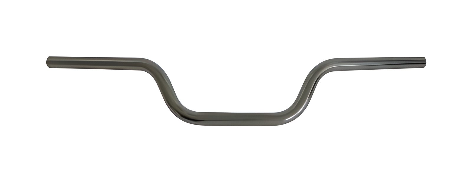MANUBRIO IN ACCIAIO ACCOSSATO COMPATIBILE PER HONDA MONKEY 125 2018 > 2025 PIEGA 92 MM NO CONTRAPPESI DIAMETRO 22 MM CROMATO HB159C