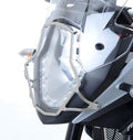 RETINA PROT.FANALE ANTERIORE R&G PER KTM 1090 ADVENTURE 2017 > 2018 INOX