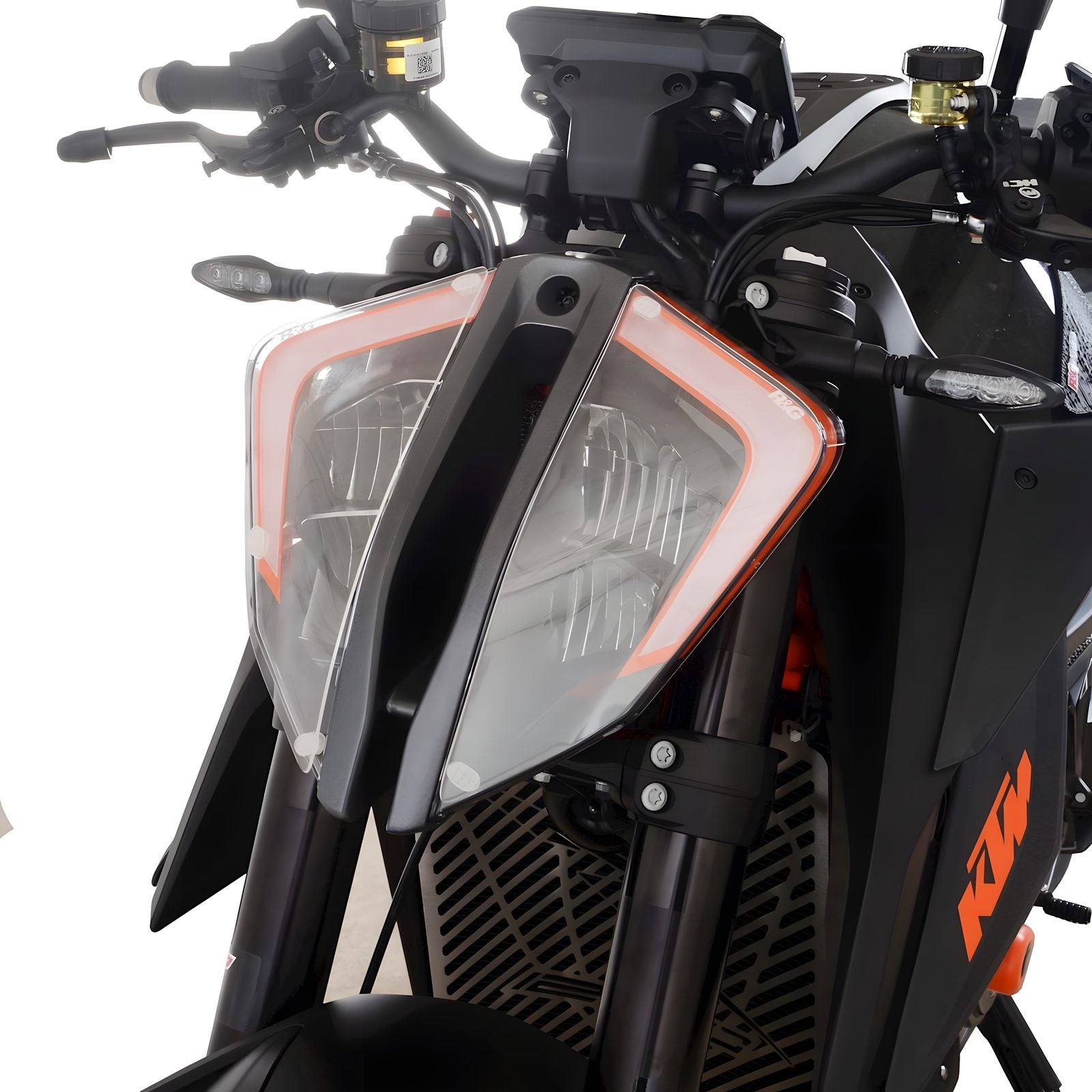 PROTEZIONE FARO ANTERIORE COPPIA R&G PER KTM 1290 SUPER DUKE R 2020 TRASPARENTE