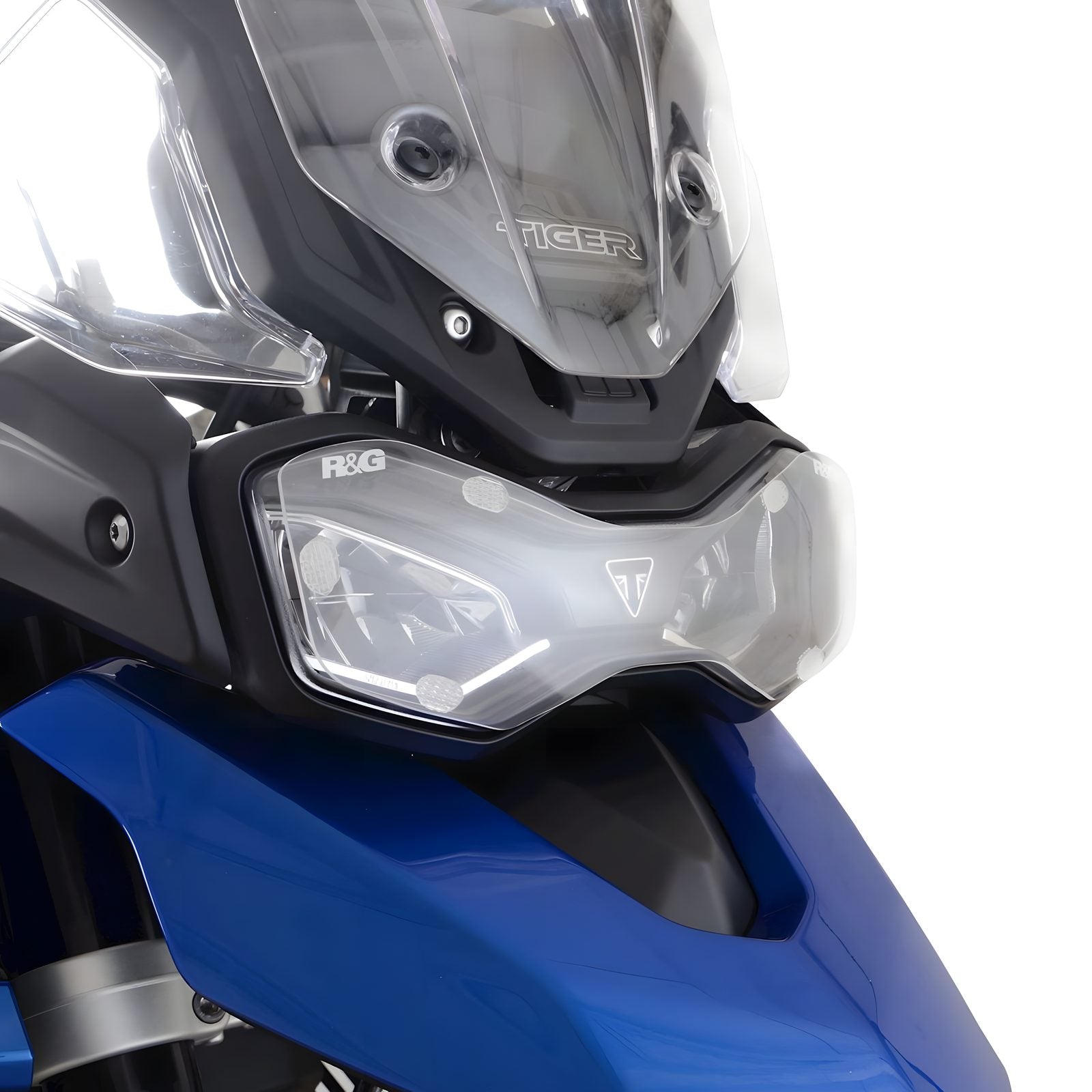 PROTEZIONE FARO ANTERIORE R&G PER TRIUMPH TIGER 900 GT 2020 > 2025 TRASPARENTE