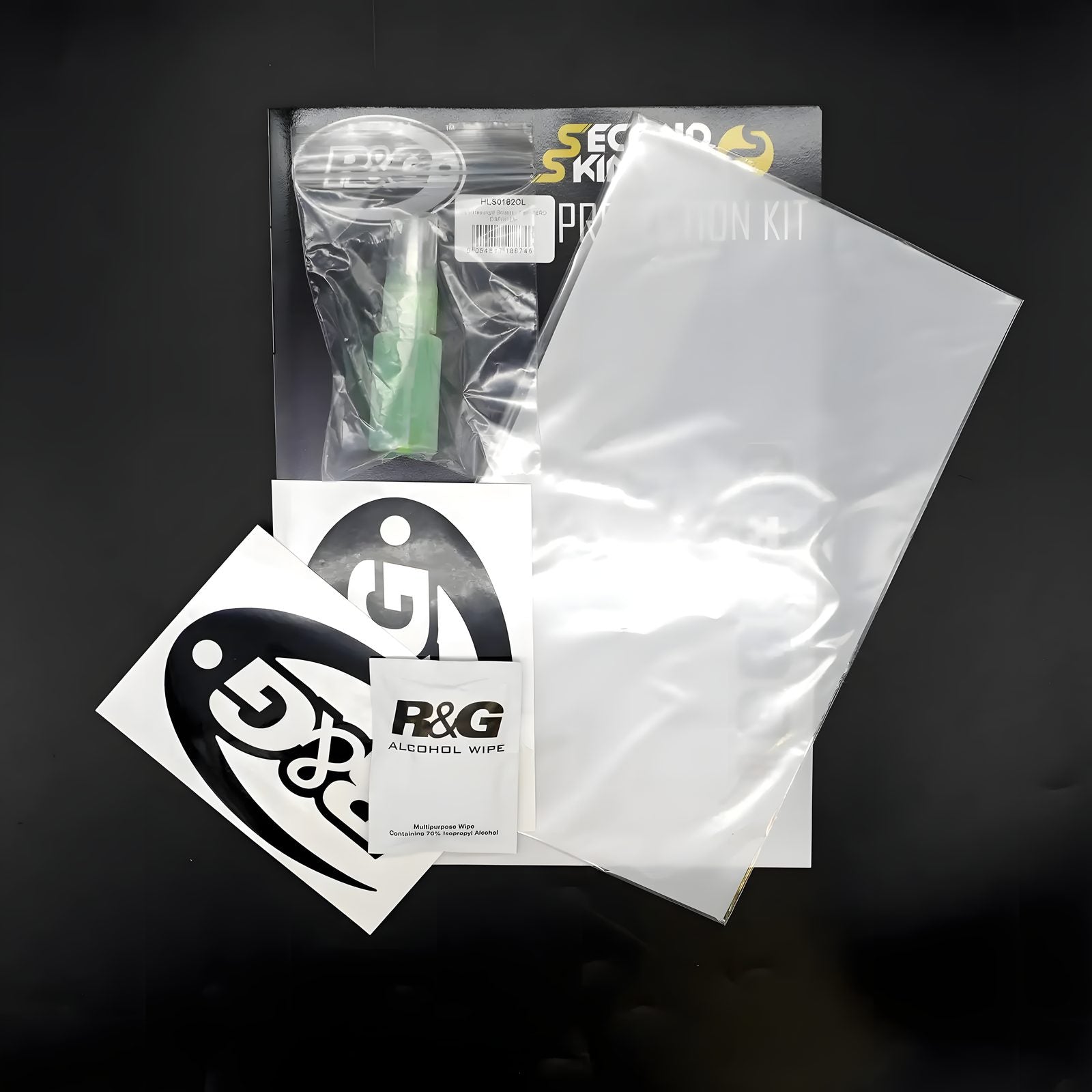 PROTEZIONE FARO ANTERIORE COPPIA R&G PER ZERO DSR X 2023 TRASPARENTE