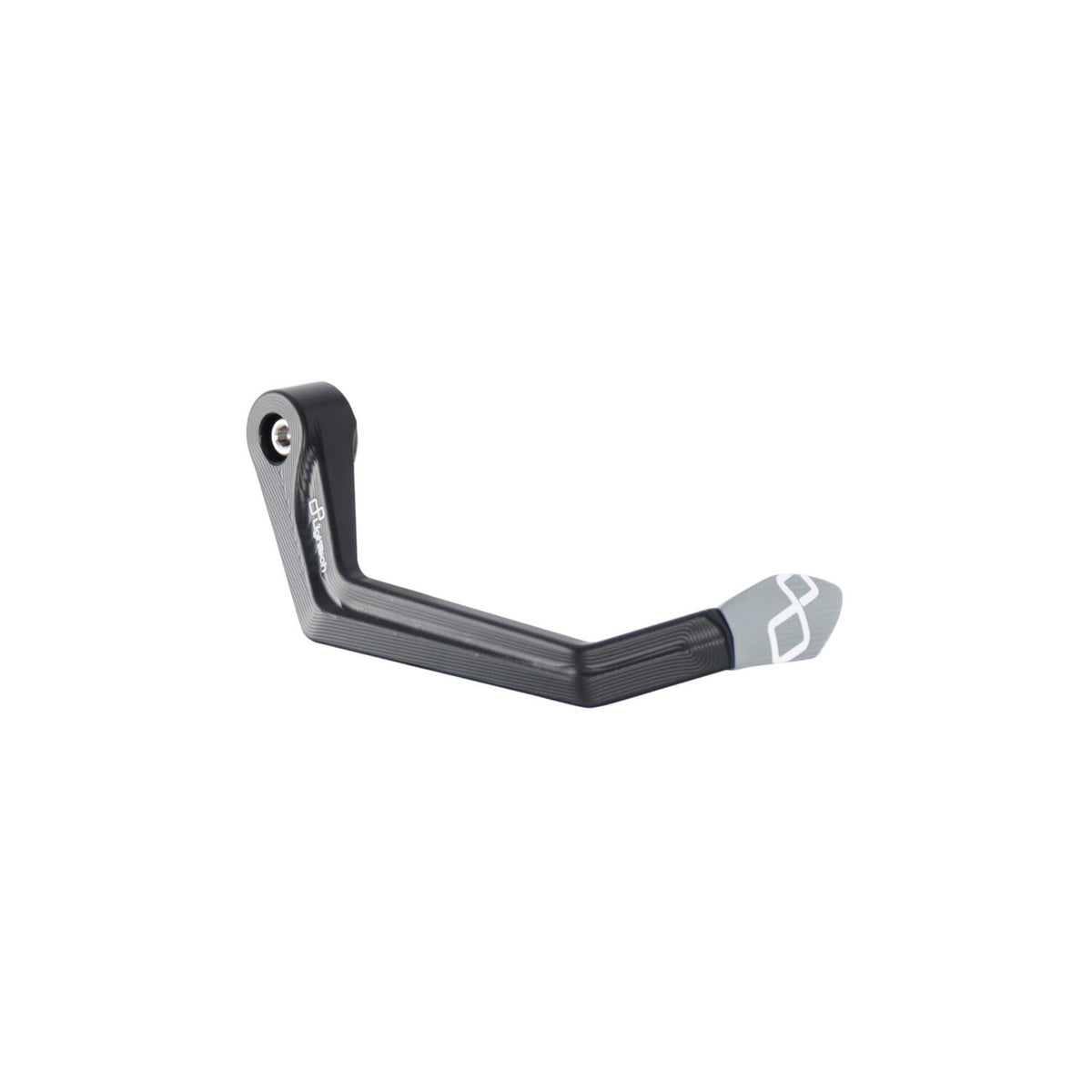 PROTEZIONE LEVA FRENO IN ALLUMINIO KIT ADATTATORE MANUBRIO INCLUSO INTERASSE 132 MM LIGHTECH COMPATIBILE PER YAMAHA R6 2006 > 2022 ARGENTO ISS113RASIL