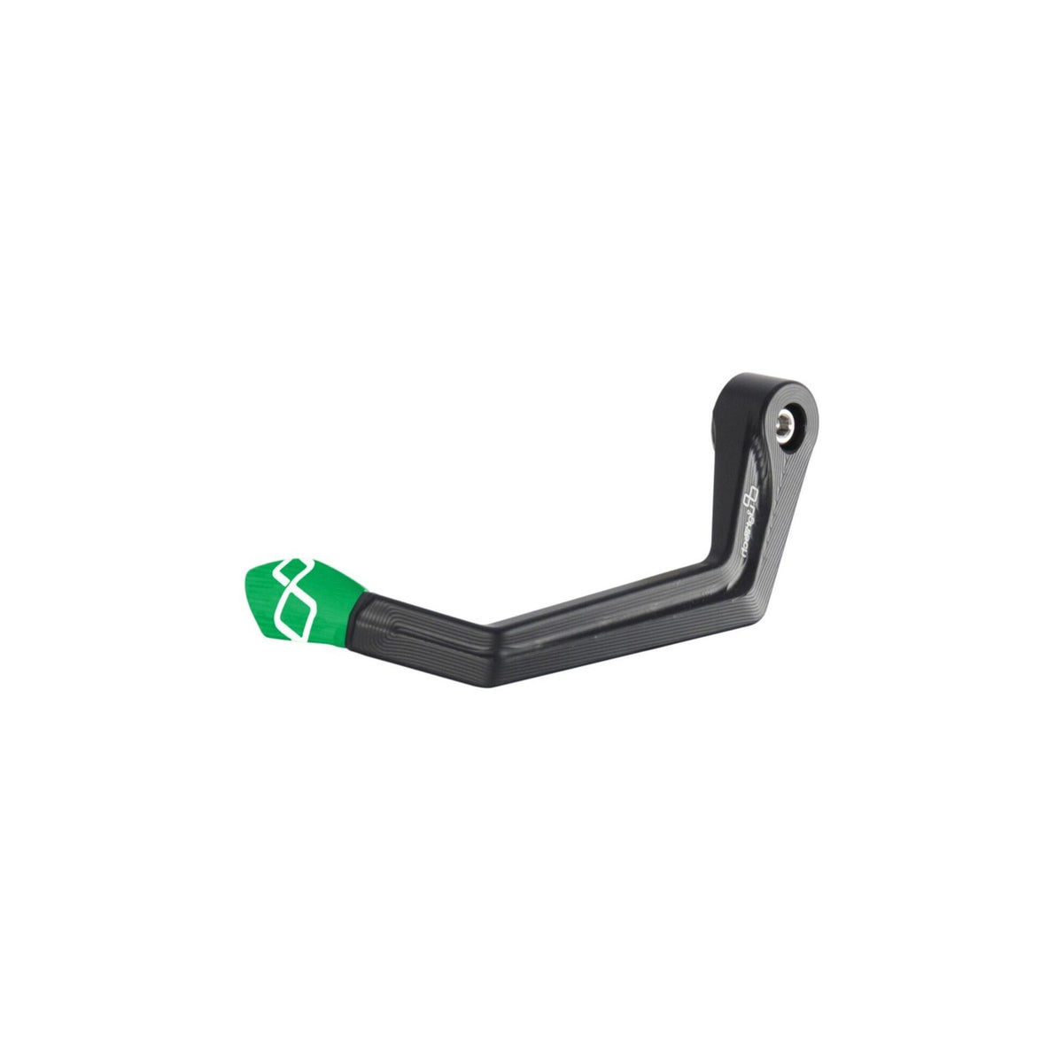 PROTEZIONE LEVA FRIZIONE IN ALLUMINIO KIT ADATTATORE MANUBRIO INCLUSO INTERASSE 132 MM LIGHTECH COMPATIBILE PER APRILIA RSV 1000 2004 > 2008 VERDE ISS119LAVER