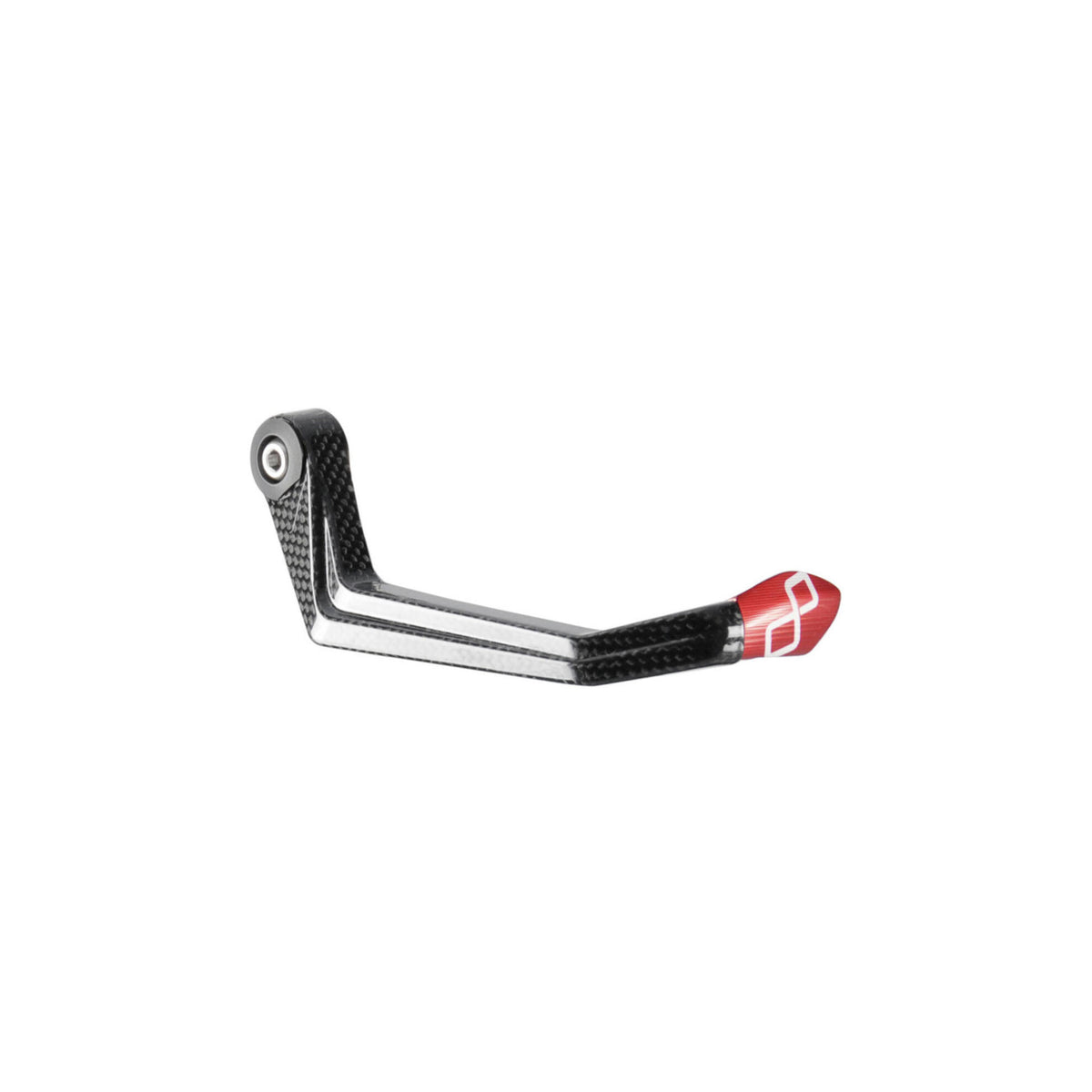 PROTEZIONE LEVA FRENO IN CARBONIO KIT ADATTATORE MANUBRIO INCLUSO INTERASSE 132 MM LIGHTECH COMPATIBILE PER APRILIA TUONO V4 2011 > 2025 GRIGIO ISS115RCGRI