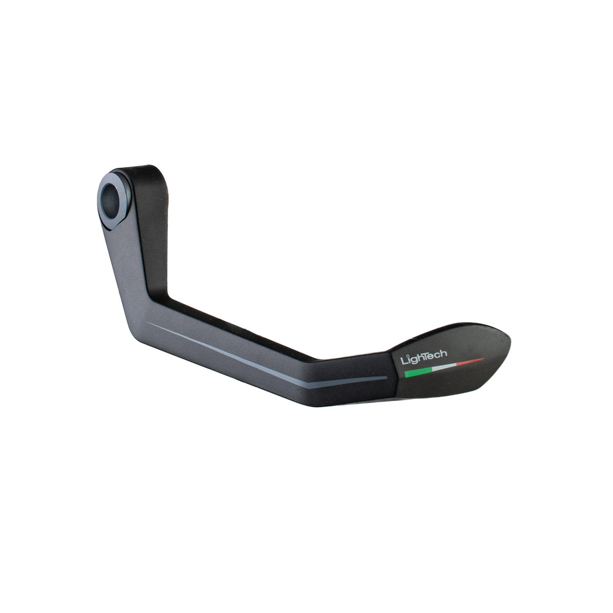 PROTEZIONE LEVA FRENO IN GC-TECH CARBONIO / GRAFITE KIT ADATTATORE MANUBRIO INCLUSO INTERASSE 132 MM LIGHTECH COMPATIBILE PER KAWASAKI NINJA 400 2017 > 2023 GRIGIO ISS200RTGRI