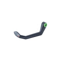 PROTEZIONE LEVA FRIZIONE IN GC-TECH CARBONIO / GRAFITE KIT ADATTATORE MANUBRIO INCLUSO INTERASSE 132 MM LIGHTECH COMPATIBILE PER KAWASAKI ZX636 2005 > 2025 VERDE ISS201LTVER