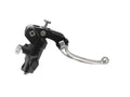 POMPA PRS DIAM. 19 x 17-18-19 FRENO FORGIATA ACCOSSATO LEVA SNODATA PER IMPIANTI BIDISCO, COLORE (POMELLO+LEVA) ARGENTO