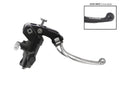 POMPA PRS DIAM. 19 x 17-18-19 FRENO FORGIATA ACCOSSATO LEVA SNODATA PER IMPIANTI BIDISCO, COLORE (POMELLO+LEVA) ARGENTO