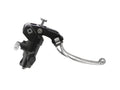 POMPA PRS DIAM. 19 x 17-18-19 FRENO FORGIATA ACCOSSATO LEVA SNODATA PER IMPIANTI BIDISCO, COLORE (POMELLO+LEVA) ARGENTO