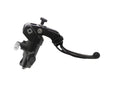 POMPA PRS DIAM. 16 x 17-18-19 FRENO FORGIATA ACCOSSATO LEVA SNODATA PER IMPIANTI MONO DISCO, COLORE (POMELLO+LEVA) NERO