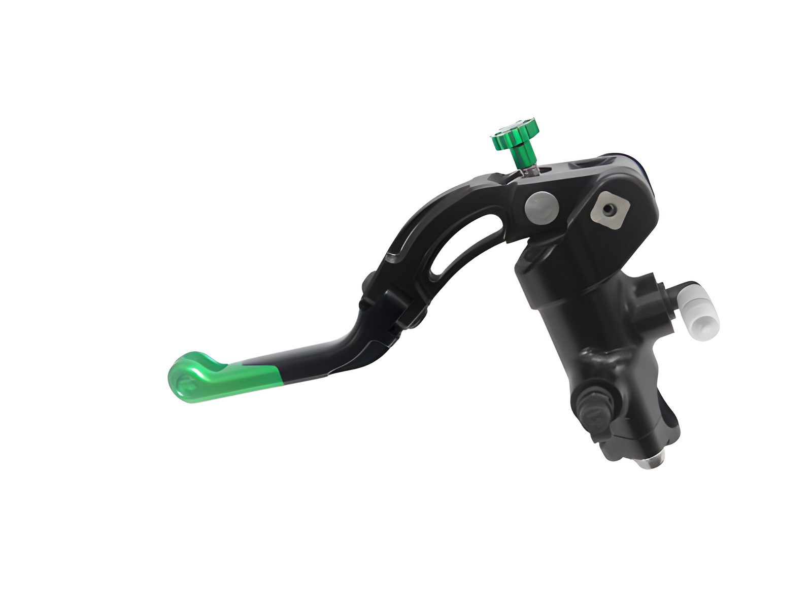 POMPA 'REVOLUTION' PRS DIAM. 16 x 15-16-17 FRIZIONE FORGIATA ACCOSSATO PER IMPIANTI MONODISCO, COLORE (POMELLO+INSERTO) VERDE