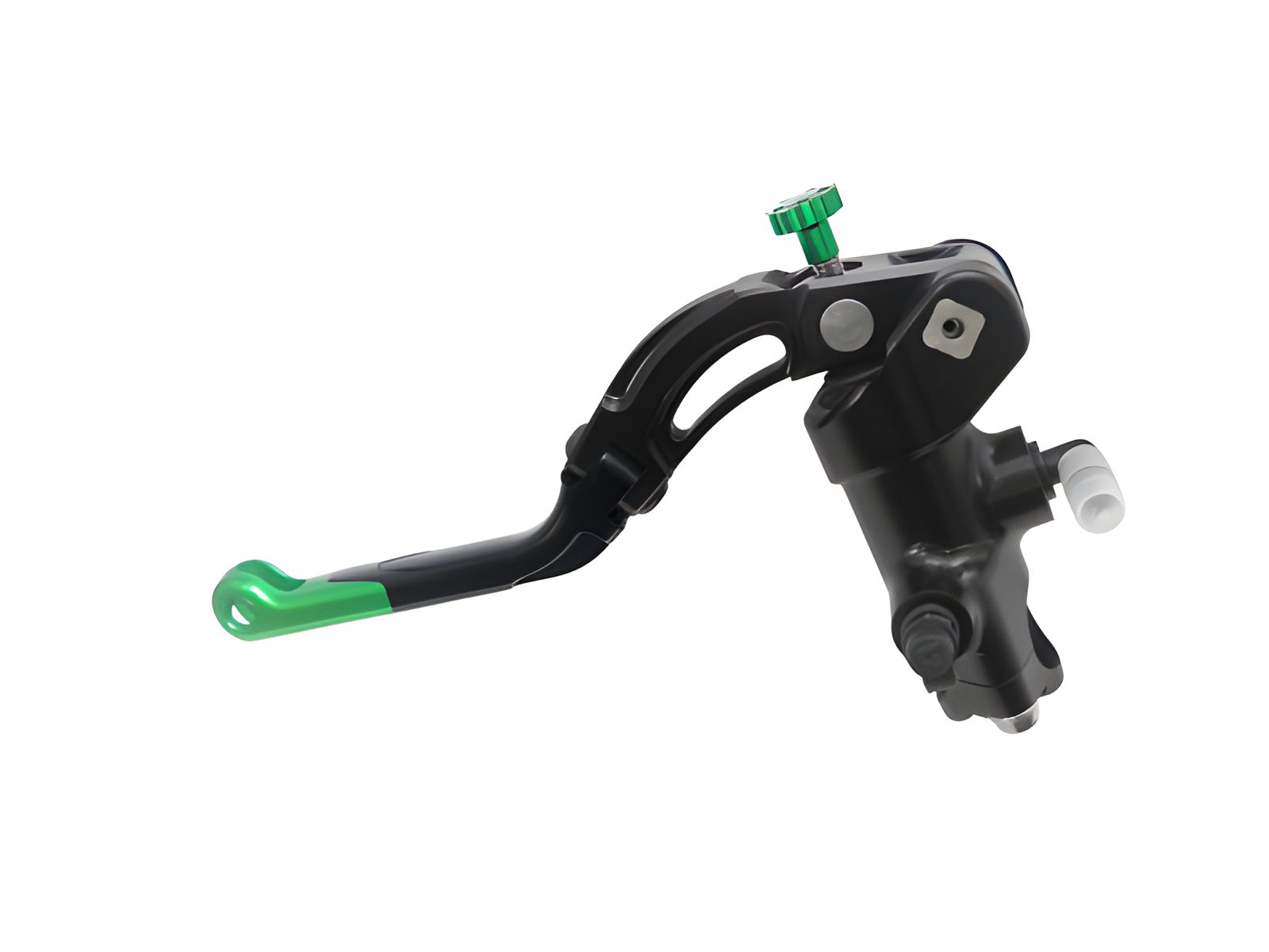 POMPA 'REVOLUTION' PRS DIAM. 16 x 15-16-17 FRIZIONE FORGIATA ACCOSSATO PER IMPIANTI MONODISCO, COLORE (POMELLO+INSERTO) VERDE
