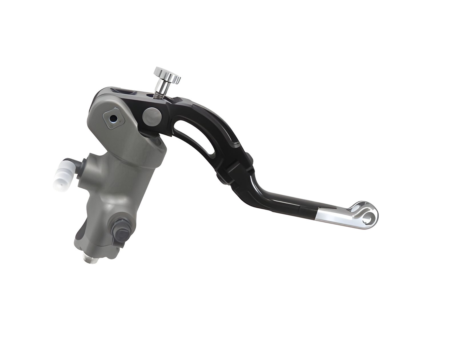 ACCOSSATO POMPA PRS REVOLUTION FRENO 19 X 17-18-19 CNC LEVA MEDIA ARGENTO