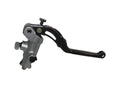 ACCOSSATO POMPA FRENO RAD.FORG.19X20,CORPO SILVER VERN. + LEVA REV.NERA