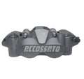 ACCOSSATO PINZA RADIALE DX, INT.108 PISTONI IN ALL. ANOD.ANTRACITE PASTIGLIE ST