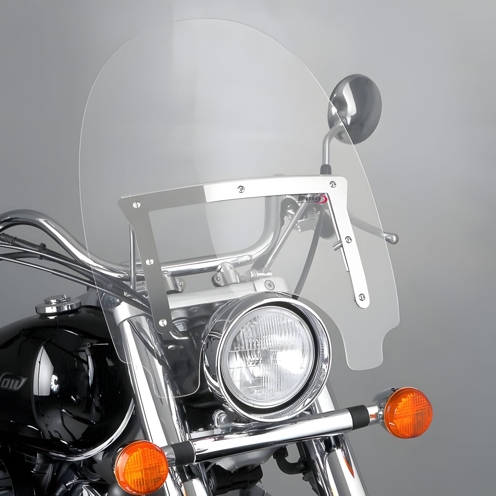 CUPOLINO CUSTOM HIGHWAY PUIG COMPATIBILE PER YAMAHA XV 535 S/DX/VIRAGO 1996 > 2003 TRASPARENTE 0129W