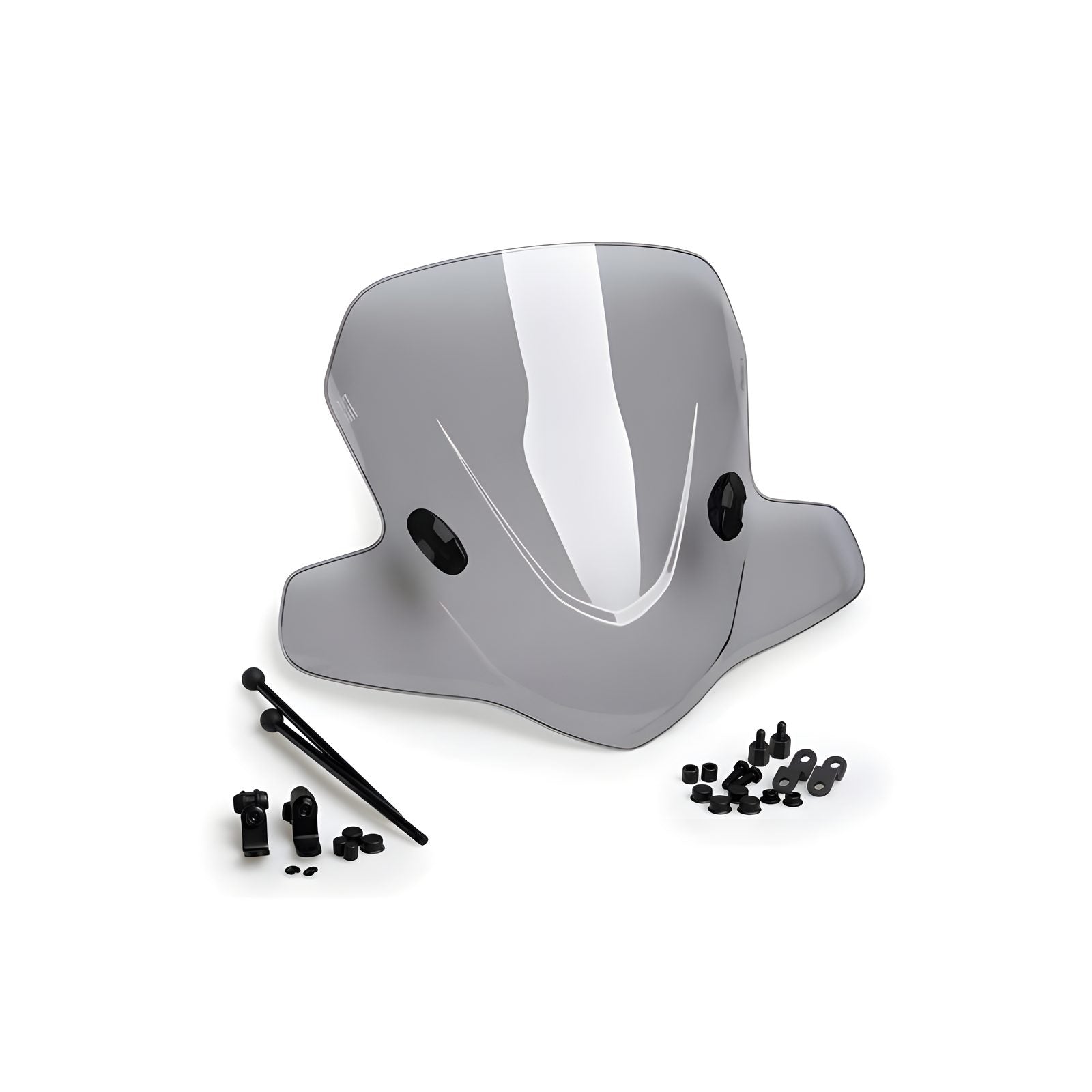 CUPOLINO SCOOTER CITY TOURING PUIG COMPATIBILE PER PIAGGIO SKIPPER 125/150 1998 > 2004 FUME CHIARO 0478H
