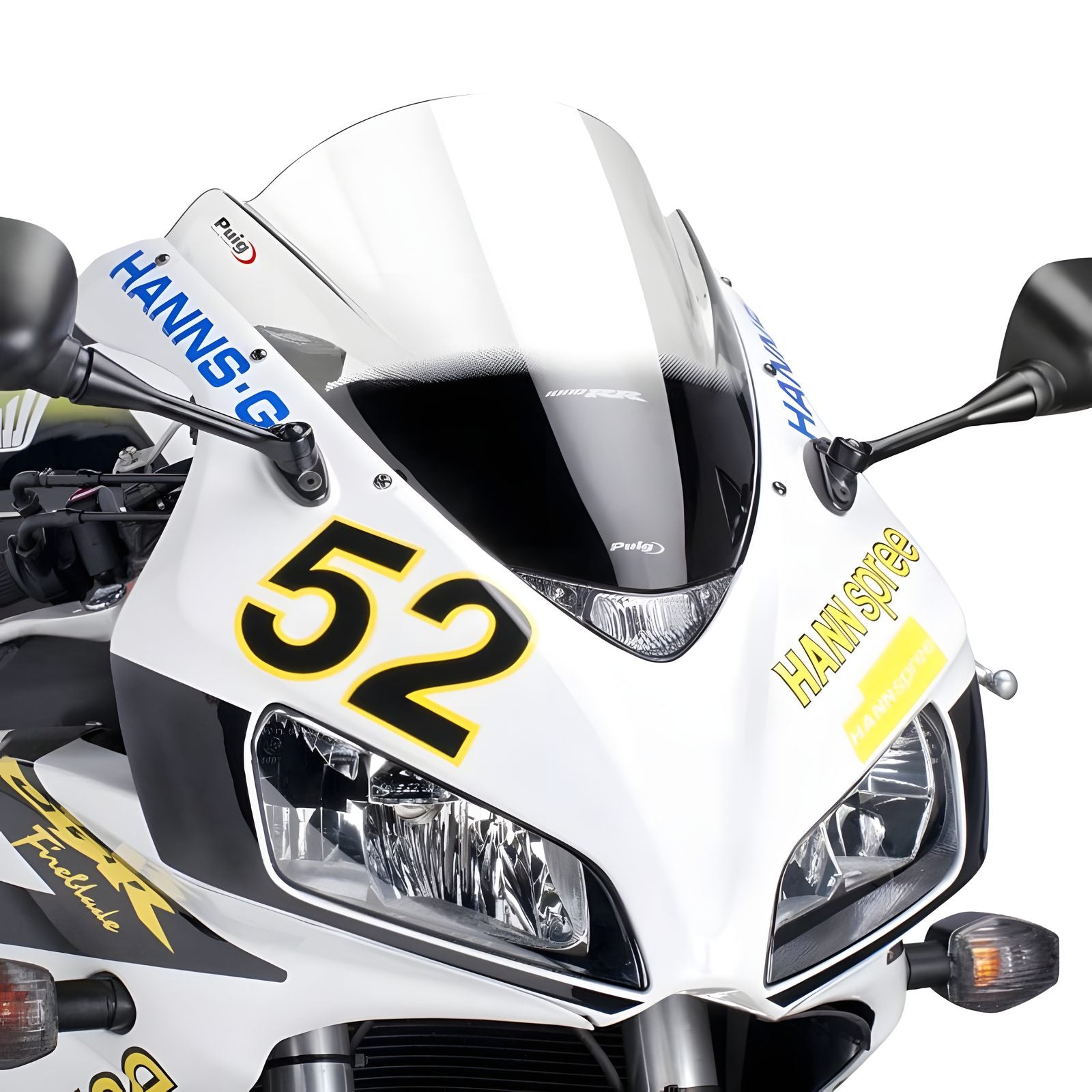 CUPOLINO Z-RACING PUIG COMPATIBILE PER HONDA CBR 1000 RR 2004 > 2005 TRASPARENTE 1665W
