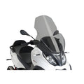 CUPOLINO V-TECH LINE TOURING PUIG COMPATIBILE PER PIAGGIO MP3 500 BUSINESS 2018 > 2020 FUME CHIARO 1666H