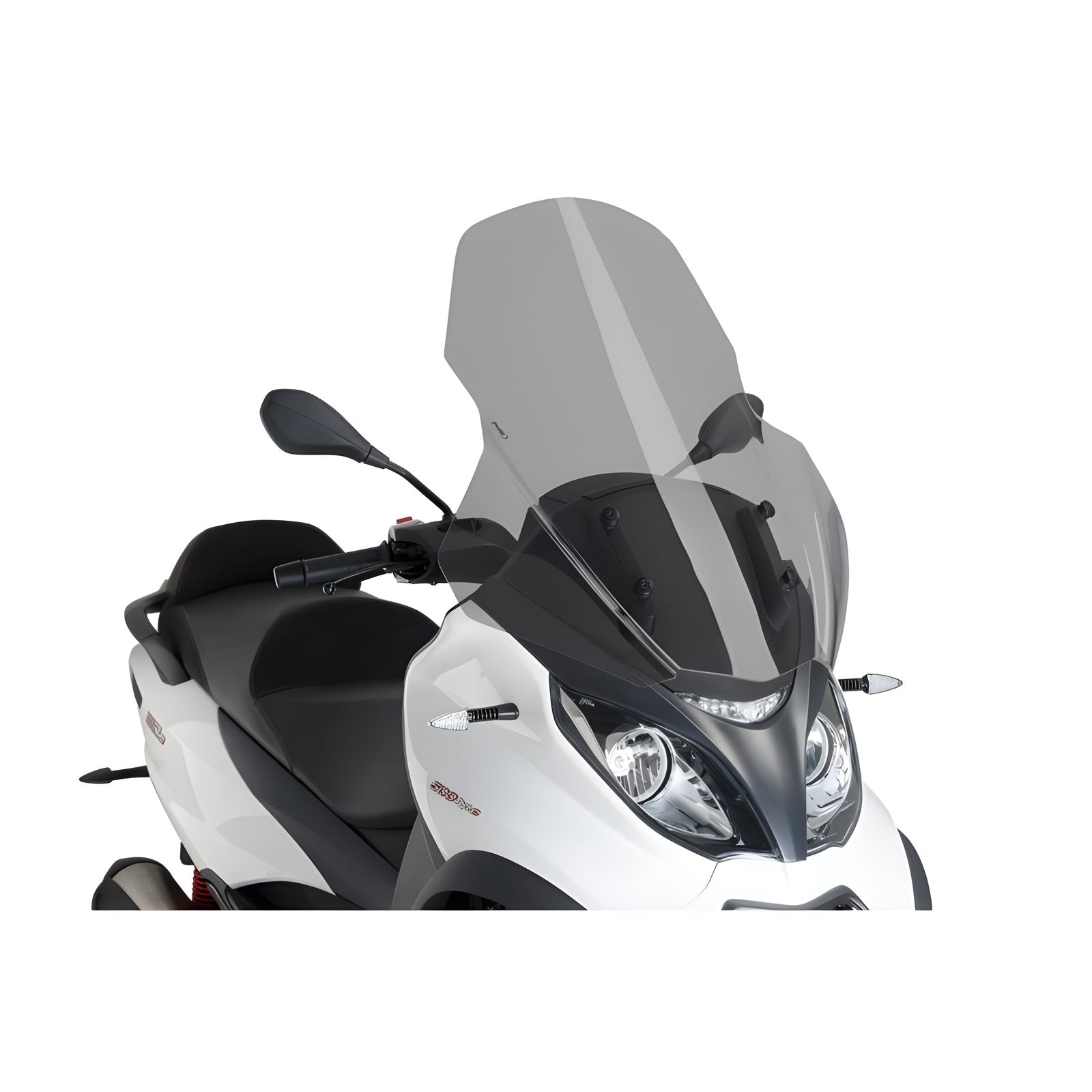 CUPOLINO V-TECH LINE TOURING PUIG COMPATIBILE PER PIAGGIO MP3 500 BUSINESS 2018 > 2020 FUME CHIARO 1666H