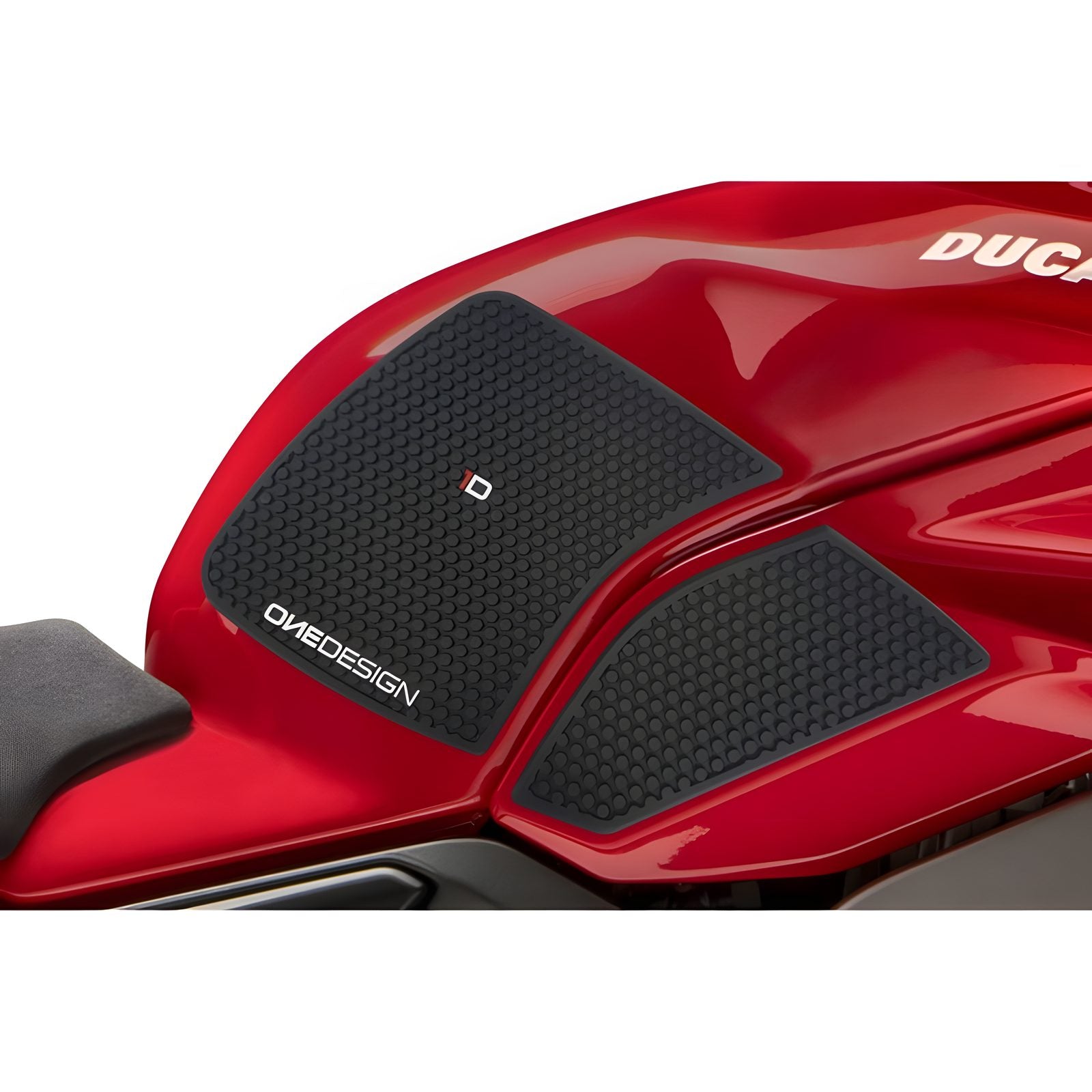 ADESIVO SERBATOIO SPECIFICO LATERALE PUIG COMPATIBILE PER DUCATI PANIGALE V4 1100 S 2020 > 2024 NERO 20067N